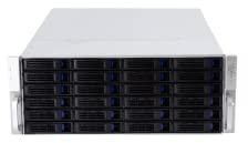 RROYJJ 4U Rackmount Server Case Chassis with 24 Hot-Swappable SATA/SAS Drive Bays