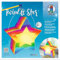 Ursus 18770006 - Twinkle Star Aquarell, Bastel-Set für einen Stern, der als Laterne oder Deko-Licht genutzt werden kann, ideal für Sankt Martin, Lampion-Umzug oder als herbstliche Dekoration