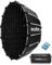 GODOX QR-P60T Softbox Parabolico con Griglia a Nido d’Ape, 60cm Soft Box Sgancio Rapido, Profondità 30cm, per Bowens Mount Studio Video Light per Smallrig per Neewer per Aputure per Godox