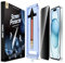 MAGIC JOHN 2 Stück für iPhone 15 (6,1 Zoll) Sichtschutz Glas, Auto-Dust-Eliminierung, Anti Spy, 9H Härte Folie, Bläschenfrei, Einfache Installation