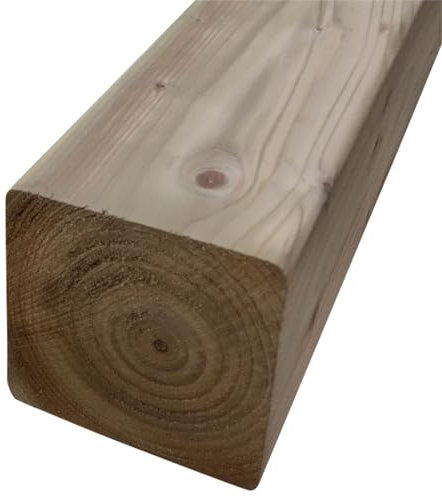 4x4 (90mm x 90mm) Smooth-Planed Timer Posts Pressure Treated (Tanalised) Posts ideal for Arches, Pergolas, framing and gate or fence posts. 2.4m (8ft) Lengths