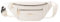 WisePoint Sac Banane Femme, Oxford Cloth Sacoche Banane avec Bretelles Réglables, Élégant Sacoche Banane Femme, Sacoche Homme Banane pour Le Sport, Le Shopping, la Randonnée (Blanc)