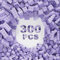 300 Pieces Of Classic Building Blocks,Light Purple Parts Package Combination Compatible With Lego Parts Creative Building Block Toys Suitable For Children Aged 6 7 8 9 10