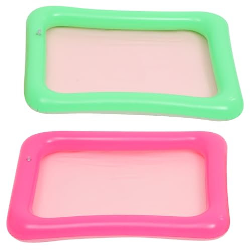 DRESSOOS Plateau De Sable Gonflable PVC pour Garçon Fille Bac De Jeu Portable pour Activités Intérieures Et Extérieures pour Sable Ou Eau