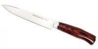 LO TRINCO YO Muela Cuchillo GAUCHO-16R hoja de acero MoVa de 16 cm y empuñadura de madera de coral para Caza, Pesca, Supervivencia y Bushcraft