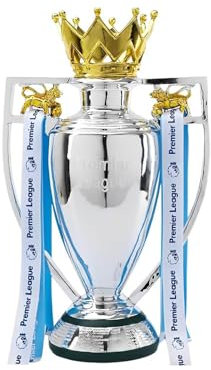 Replik Fußballpokal, Weltpokal,Pokal, Champions Pokal, Große Trophäe für Schreibtischdekoration, Sammlung & Geschenke (32cm)
