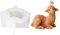 Uqezagpa Molde de silicona con forma de animal para velas de Little Sheep, para amantes de las mascotas, fabricación de joyas