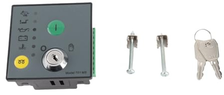 Module de contrôleur de générateur à démarrage manuel 701 MS pour panneau de groupe électrogène – Fonctionnement d'arrêt d'urgence et de préchauffage – Sélection de fréquence 50