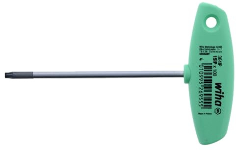 Wiha Stiftschlüssel mit Quergriff TORX PLUS® mattverchromt (26955) 15IP x 100 mm