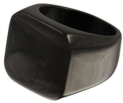 Juwelier Schönschmied - Herren Siegelring Bikerring Ring Shazer Edelstahl 64 (20.4) Nr186Hog