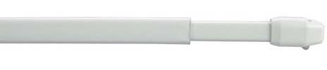 VITRAGESTANGE EXTRA ; WEISS 30 - 40 CM (ausziehbar) Inhalt: á 2 Stück je Verpackung