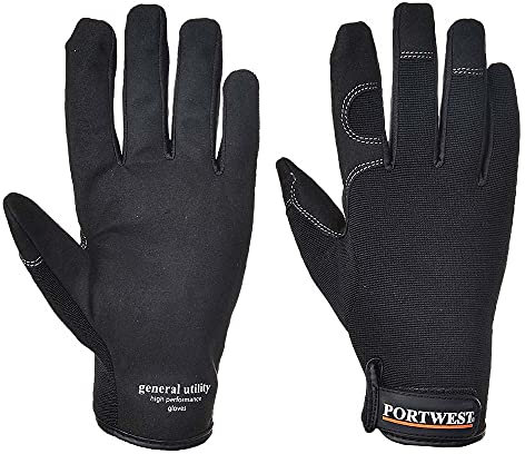 Portwest A700 Handschuh von Nutzen allgemeinen, XL, Schwarz
