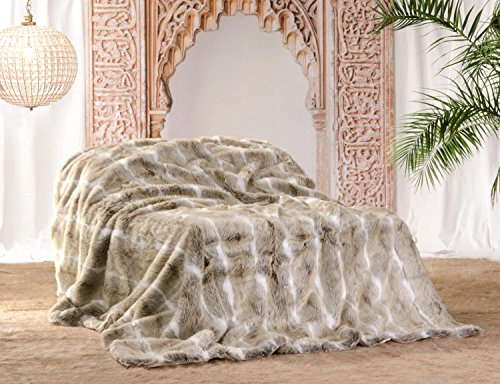 Wohnen & Accessoires Felldecke, Webpelzdecke Gazelle 170x220