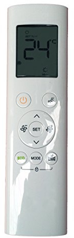 Telecomando di ricambio per condizionatore d'aria Midea RG58B/BGEF RG58B1/BGEF RG58E2/BGEF RG58E3/BGEF RG58E4/BGEF RG58A/BGEF RG58H/BGCE RG58B/BGEU1