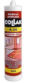 Collak a-20 - Masilla acrilica a-20 blanco 300ml