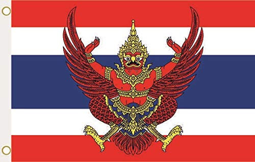 U24 Flagge Fahne Thailand mit Wappen 90 x 150 cm