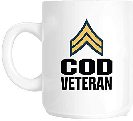 Charisma creative CALL OF DUTY VETERAN Novelty Fun Mug
