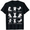 Lama Yoga Lustiges Alpaka Sport Gymnastik LamaYoga Posen T-Shirt
