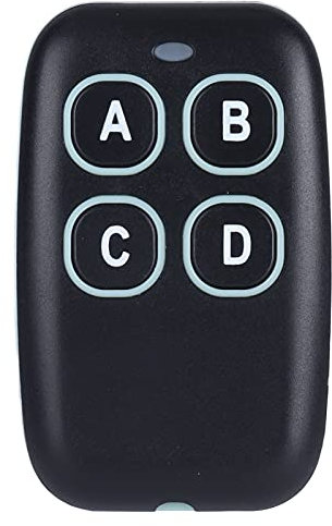 Dpofirs 4-Tasten-Kopier-Fernbedienung Metall-Klon-Fernbedienungen Auto-Kopier-Duplizierer, Lernende Fernbedienung, Tragbare Universal-Funkfernbedienung für Autogaragentor