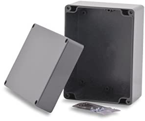 BOXEXPERT Kunststoff-Gehäuse Serie Elbe 160x120x90mm IP 65 grau RAL7035 Schaltschrank Verteilerkasten