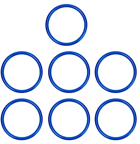 Klimaanlage Luftaustritt Dekoration, 7er Set Aluminiumlegierung Auto Klimaanlage Ring Dekoration Air AC Vent Outlet Ring Zierring für C-Klasse GLC C200L 180L GLC260 Auslass Ring Trimm Abdeckung
