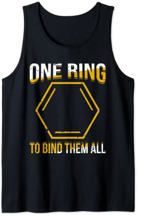 Ein Ring zum Binden aller Chemie Wissenschaftler Tank Top