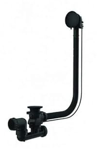 Valentin - Vidage Baignoire Automatique à câble, 650 mm, Noir - VALVI58390000500