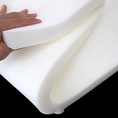 Relleno de espuma de esponja para asientos silla de comedor,Hoja de espuma firme de tapicería azul claro de alta densidad,Espuma cortada a tamaño,Espuma de tapicería de espuma firme