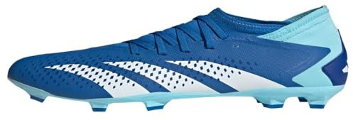 adidas Predator Accuracy.3 - Tacos de fútbol para hombre, Bright Royal/White/Bliss Blue, 8.5 Women/7.5 Men