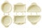 HINAA 3 Pocket Pie Moulds - Fall Hand Pie Molds for Baking