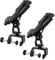 byhsports 2 Pack Fishing Boat Rods Holder, Fishing Pole Rod Racks with 360 Degree Adjustable Large Clamp Opening, for Boat, Kayaks