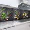Rodnik Küchenrückwand robuste ABS-Kunststoff Platte Monolith in Deluxe Qualität, Direktdruck. MOTIVAUSWAHL (Gewürze, 60x200 cm)