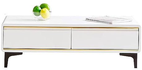 TV Table Unit for TVs, Modern TV Cabinet Entertainment Center TV Stands Cable Box/DVD Players/Game Console/Router/Set top box Storage Shelf Book Shelf Display Shelf Multimedia Accessory Organizer
