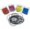 Generic O-Ring-Set für Uhren, wasserdicht, Gummi, 0,5 mm, 0,6 mm, 0,7 mm, 0,8 mm