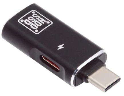 NFHK 10 Gbit/s USB-C auf USB 3.0 Buchse OTG & DC 5 V Netzteil für Tablet Telefon, NF-UC-035-AC