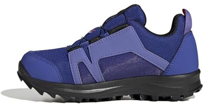 adidas Unisex Kinder Terrex Agravic BOA RAIN.RDY Trail Running Shoes, semi Lucid Blue/FTWR White/semi Cobalt Blue, 35 EU