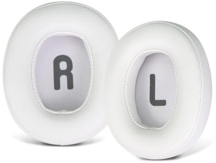 SINOWO Ersatz-Ohrpolster für JBL Tune 700 (700BT)/710 (710BT)/720 (720BT)/750 (750BT, 750NC)/760 (760NC)/770 (770NC) Kopfhörer, Ohrpolster mit Geräuschisolierung, Memory-Schaum, weiches Protein-Leder,
