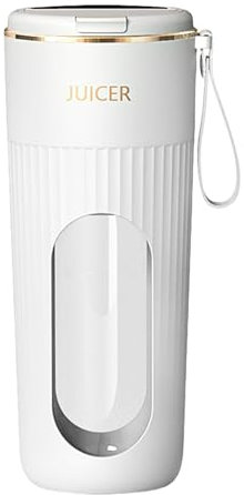 Licuadora portátil | Taza de licuadora de viaje | Licuadora de batidos, licuadora, exprimidor, extractor de jugo multifuncional, recargable, a prueba de fugas, compacto, inalámbrico, pequeño licuador
