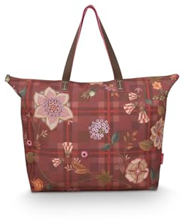 Pip Studio Tilda Tote Bag Flores Felices Red 66x20x44cm