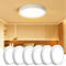 Aigostar 18W LED Ceiling Light, LED Ceiling Lights 6 Pack, 1980LM LED Light Fittings Ceiling, Round LED Ceiling Light 3000K, 165W Equivalent, Flush Ceiling Light for Bedroom, Kitchen, Porch