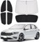 ZATOOTO Sonnenschutz Auto Geeignet für VW Golf 8 2020-2025, Sichtschutz Auto für Frontscheibe, Seitenfenster und Heckscheibe, Vollständiger Satz Wärmeisolierung und Privatsphärenschutz