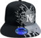 Snapback USA Cap Teenie Erwachsene Kappe Basecap Mütze Trucker Cappy Sport NY Teenie Grafiti Style (DE/NL/SE/PL, Alphanumerisch, Einheitsgröße, Schwarz Grau S)