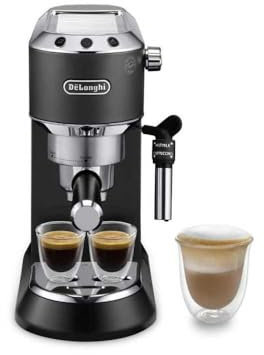DeLonghi Dedica EC685.BK Cafetera de Espresso Compacta 15?bar Negra