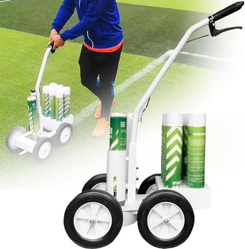Manual Lane Marking Applicator, Efficient Line Marking Machine for Schools, Sports Fields, Factories, Compatible with Various Paints