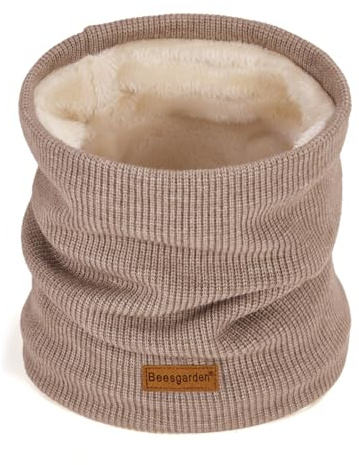 Beesgarden Scaldacollo In Pile per Uomo e Donna, Sciarpa Scaldacollo Invernale a Termica Antivento per Trekking Scooter Bici Moto Mtb Corsa Sci Sportivo Ciclismo