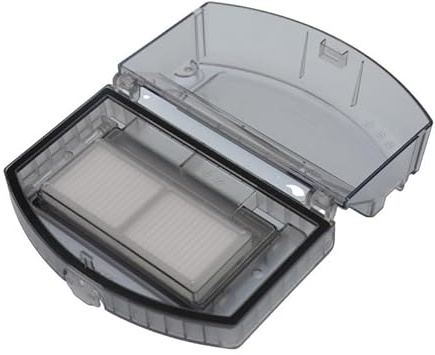 Staubbehälter kompatibel mit Beko VRR60314VW VRR84314VB Roboter-Staubsauger-Staubbehälter, Teilenummer 9178038618, Ersatzteile, grauer transparenter Staubbecher