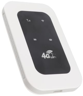 Dioche Hotspot 4G Hotspot WiFi 4G Portatile Il Dispositivo Plug and Play da 300 Mbps Supporta 10 Connessioni Simultanee per l'uso in Viaggio, in Campeggio e in