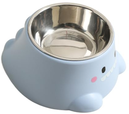 Gamelle à Eau pour Chat – Gamelle inclinée, Accessoire Anti-déversement pour Chiot, Tasse de Voyage pour intérieur et extérieur, Solution sûre pour Le Salon, la Chambre à Coucher, la Maison