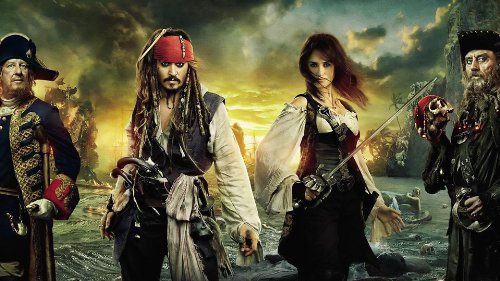 Pirates of The Caribbean Film 76,2 x 50,8 cm Gerahmter Kunstdruck, Leinwanddruck von Canvas35, mehrfarbige,