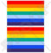 inca Flagge Inka-Empire Cusco, Incas Cuzco Peru, peruanischen, South America 10,2 cm (100 mm) Bumper Sticker, Aufkleber Vinyl X2